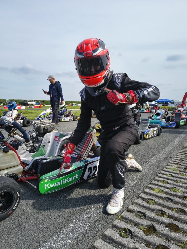NK4T Kartbaan Strijen - NXTGen Karting - Gunnar van Hamburg