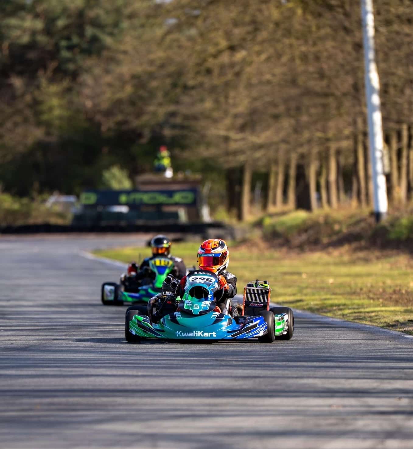 Kosten van karting tijdens een NK 4-takt wedstrijd