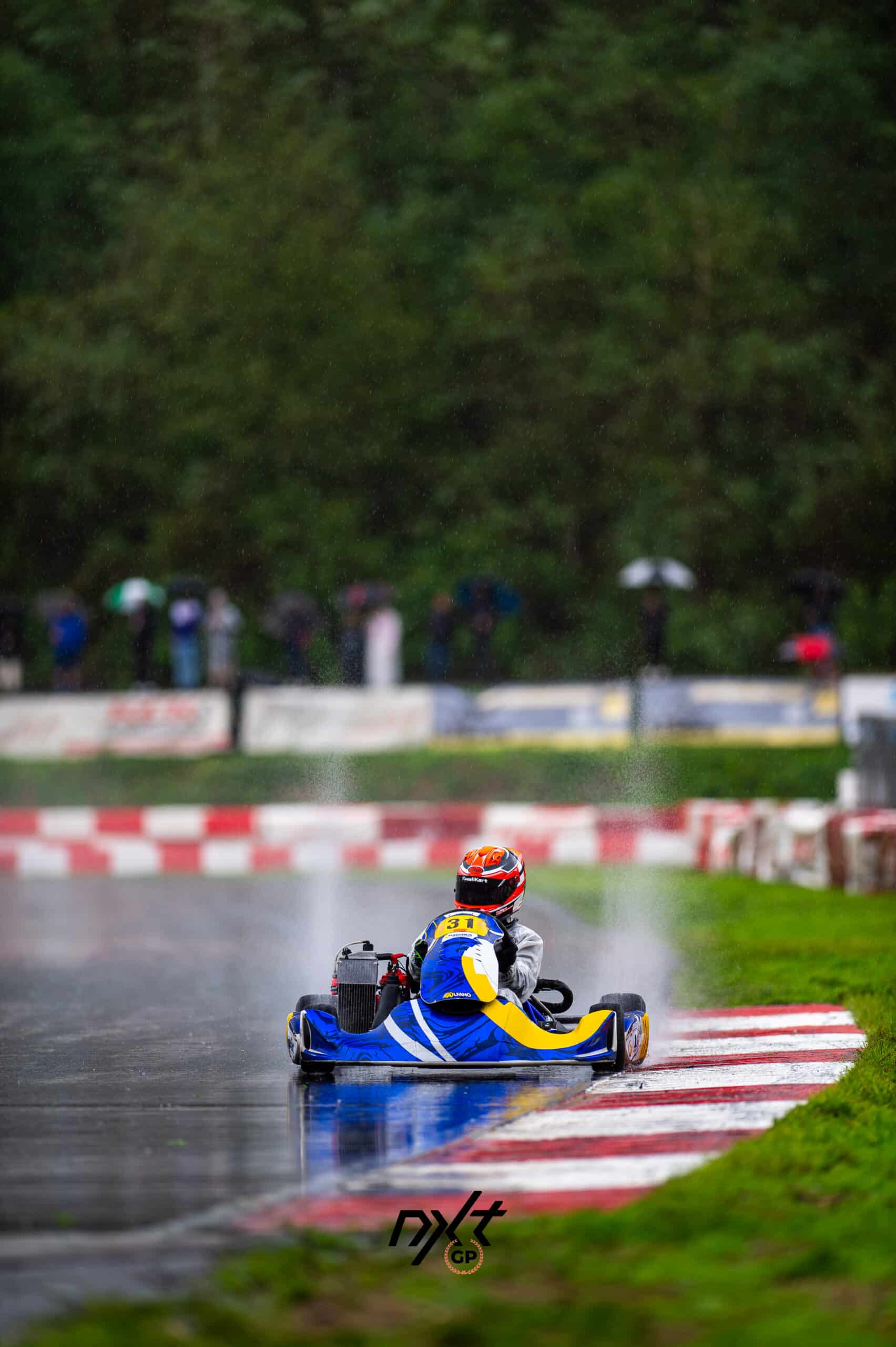 Gunnar van Hamburg tijdens NXT GP Kerpen 2026 in de 2-takt Junior klasse